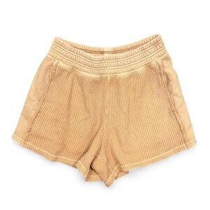 Aerie Waffle Knit Lounge Shorts Women's XS High‎ Waisted Elastic Waist Pull On